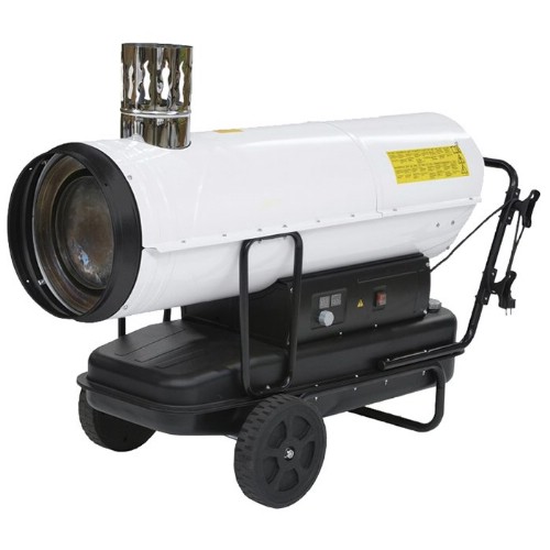 Dieselvärmare 50 kW med skorsten