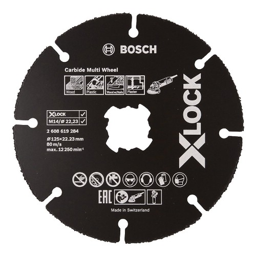 Kapskiva BOSCH Carbide Multi Wheel HM X-Lock