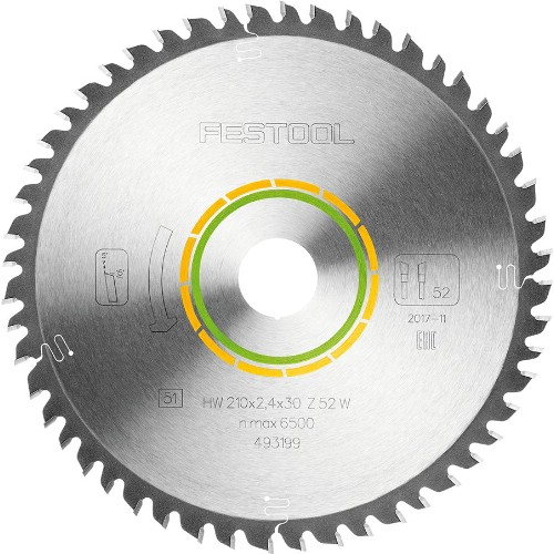 Cirkelsågklinga FESTOOL Wood Fine Cut