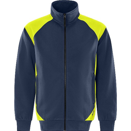 Sweatshirtjacka FRISTADS 7248 GSM Skarup