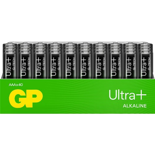 Alkaliska batterier GP Ultra+ G-Tech