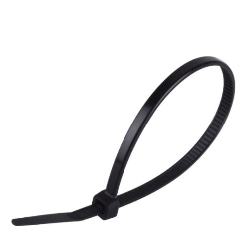  Buntband GELIA UV-beständigt 140X3,6 Svart 20-pack