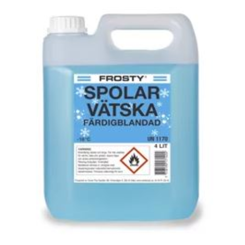  Spolarvätska FROSTY Färdigblandad 4L